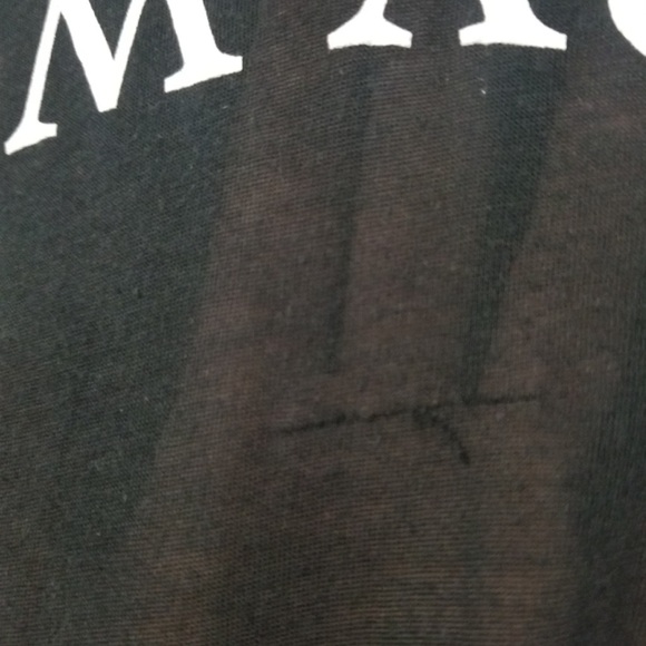 Brandy Melville Black 'Stay Weird' Long Sleeve Tee - Picture 3 of 6